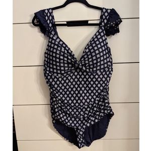 Anne Cole ruffle swimsuit